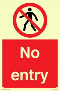 No entry